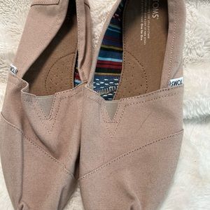 Ladies Toms khaki slip